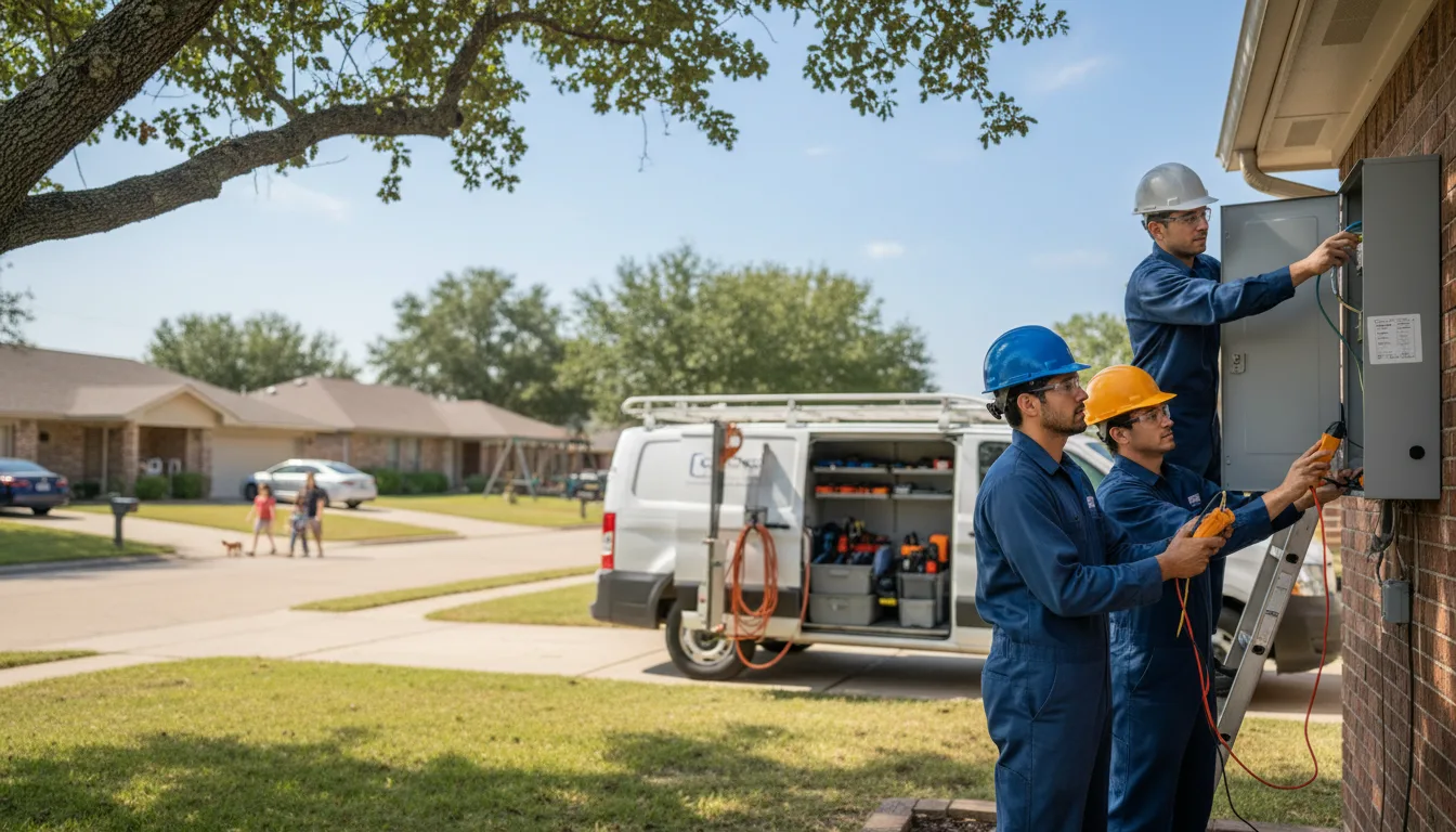 Certified electrician providing emergency electrical services in South Haven, MN